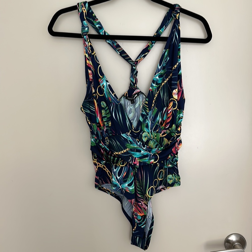 South Beach Bodysuit - Navy/combo